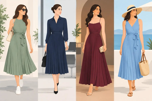 Pleated Dress Styling for Every Occasion